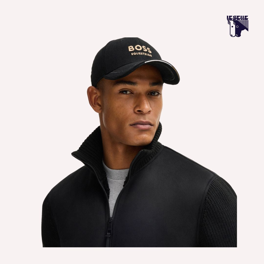 CAPPELLINO BOSS CORD - NERO