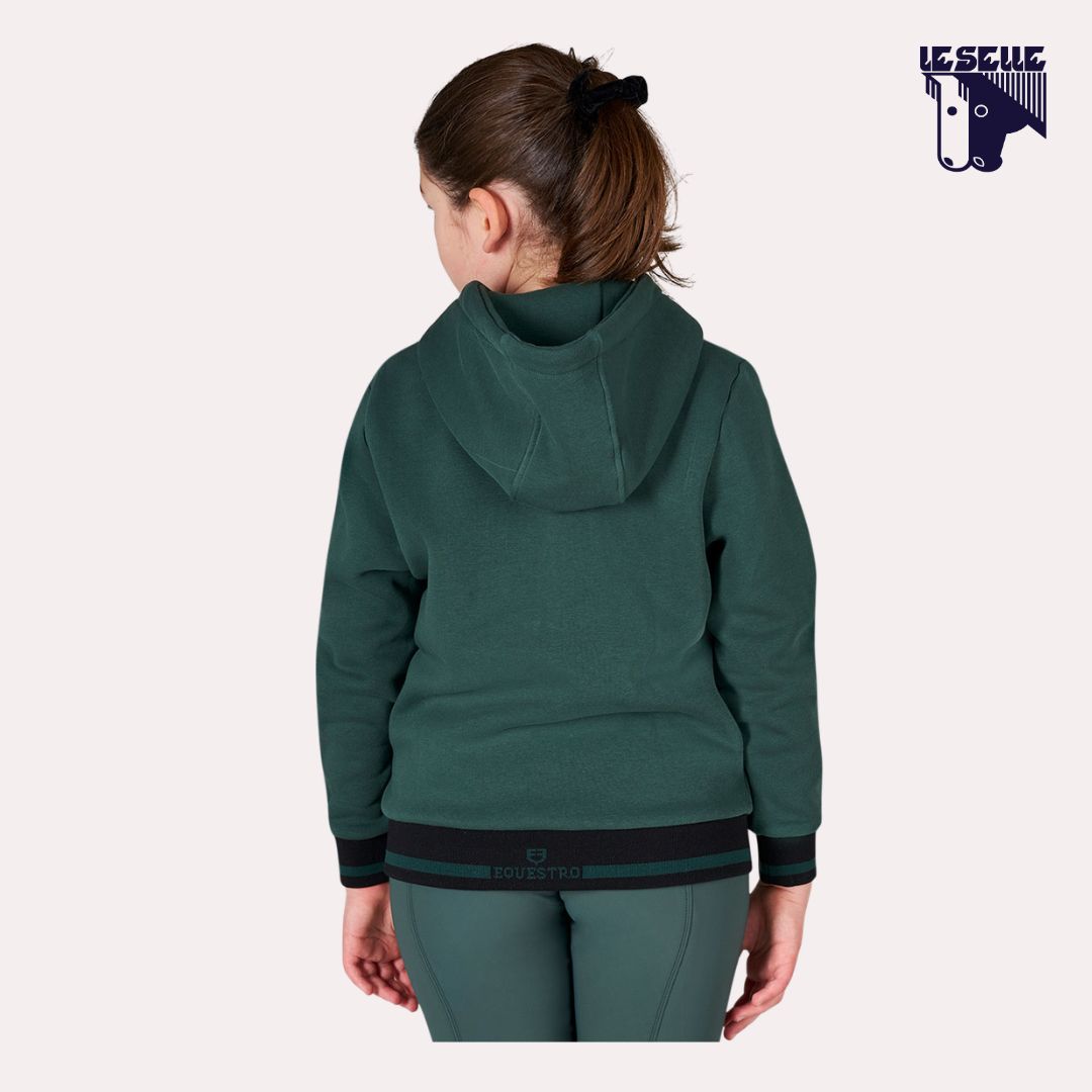 FELPA EQUESTRO COTTON FLEECE - PINE GROOVE
