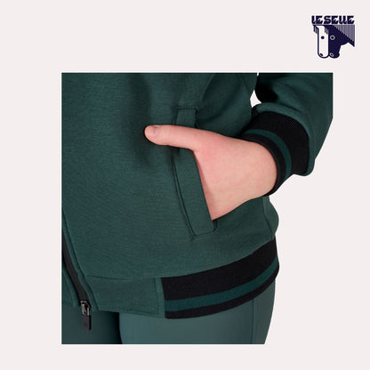 FELPA EQUESTRO COTTON FLEECE - PINE GROOVE