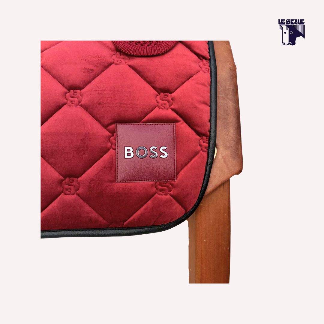 SET SOTTOSELLA E CUFFIETTA BOSS - BORDEAUX