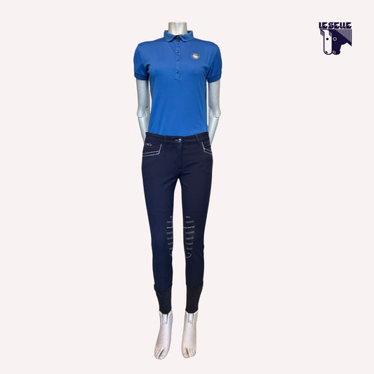 PANTALONI GRIP AL GINOCCHIO ANIMO - BLU