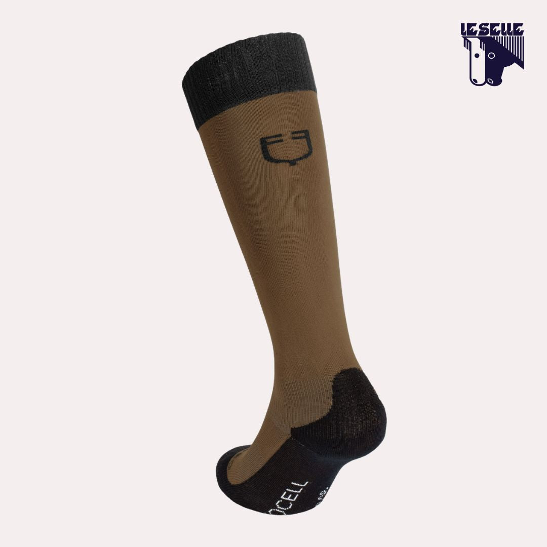 CALZA TECNICA UNISEX EQUESTRO - TABACCO
