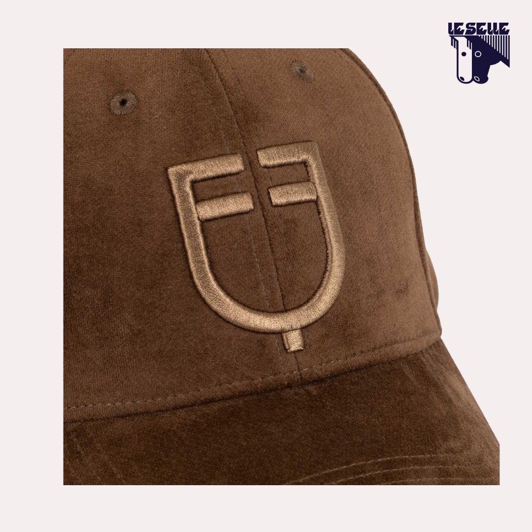 CAPPELLINO EQUESTRO VELVET - MARRONE