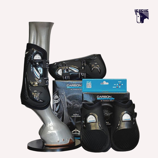 SET PARATENDINI E PARANOCCHE VEREDUS CARBON GEL VENTO - NERO