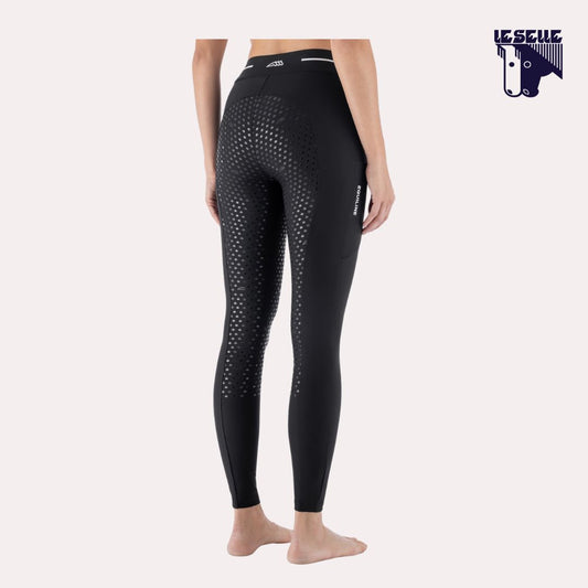 LEGGINGS EQUILINE CLIVEF - NERO