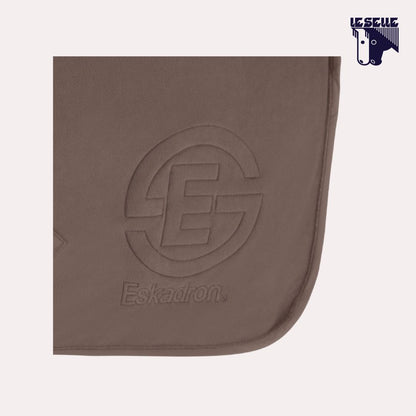 COPERTA IN PILE DOUBLE FLEECE ESKADRON - TORTORA
