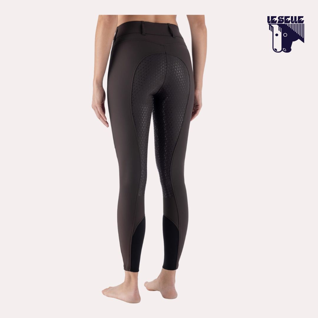 PANTALONI EQUILINE CRYSTALEF - COFFE BEAN