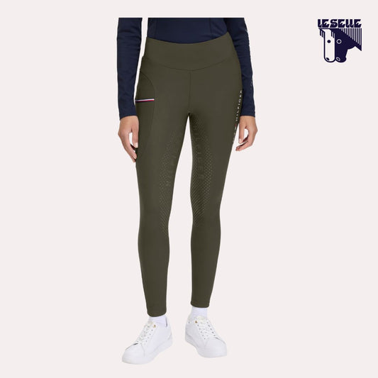 LEGGINGS INVERNALI TOMMY HILFIGER ELMIRA - VERDE