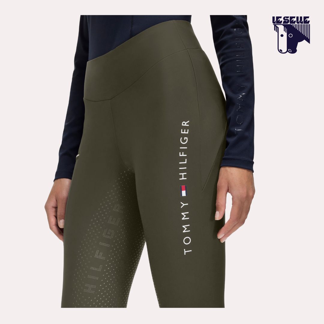 LEGGINGS INVERNALI TOMMY HILFIGER ELMIRA - VERDE