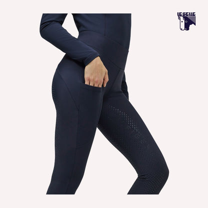 LEGGINGS TOMMY HILFIGER STRASS - BLU
