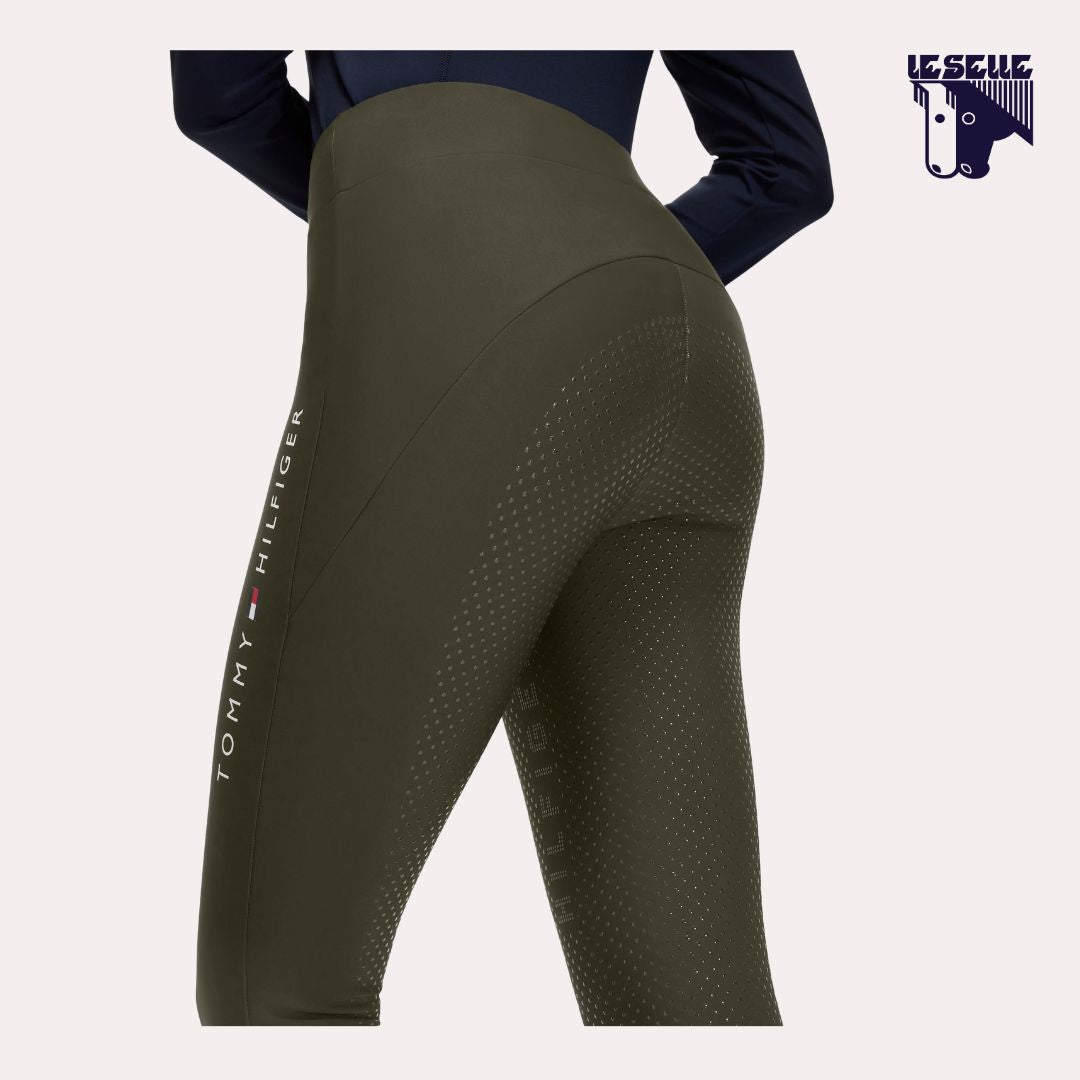 LEGGINGS INVERNALI TOMMY HILFIGER ELMIRA - VERDE