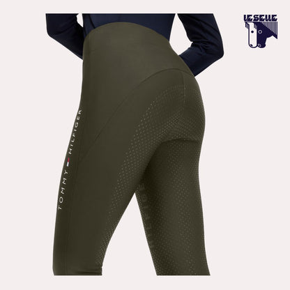 LEGGINGS INVERNALI TOMMY HILFIGER ELMIRA - VERDE