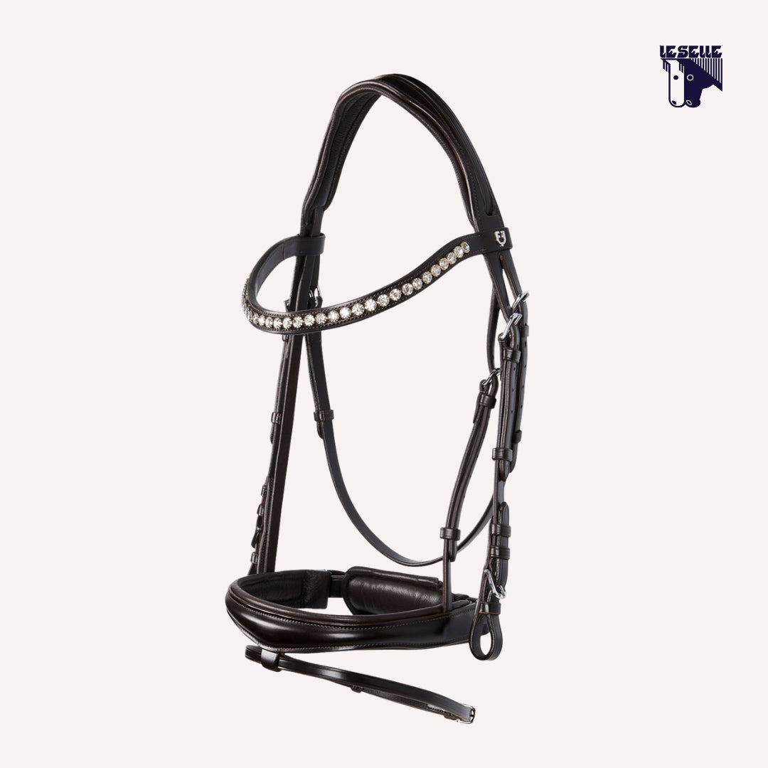 TESTIERA EQUESTRO CRANK - MARRONE