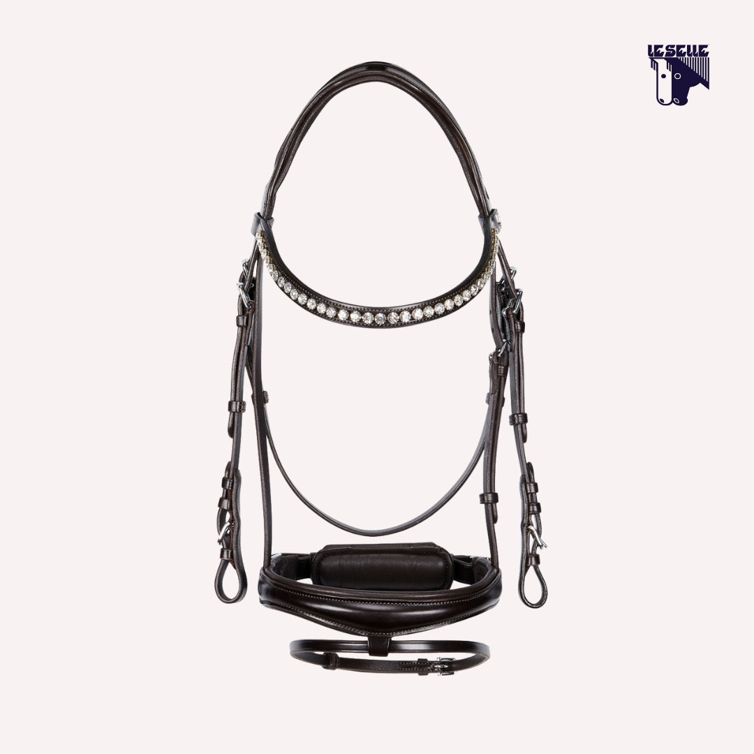 TESTIERA EQUESTRO CRANK - MARRONE
