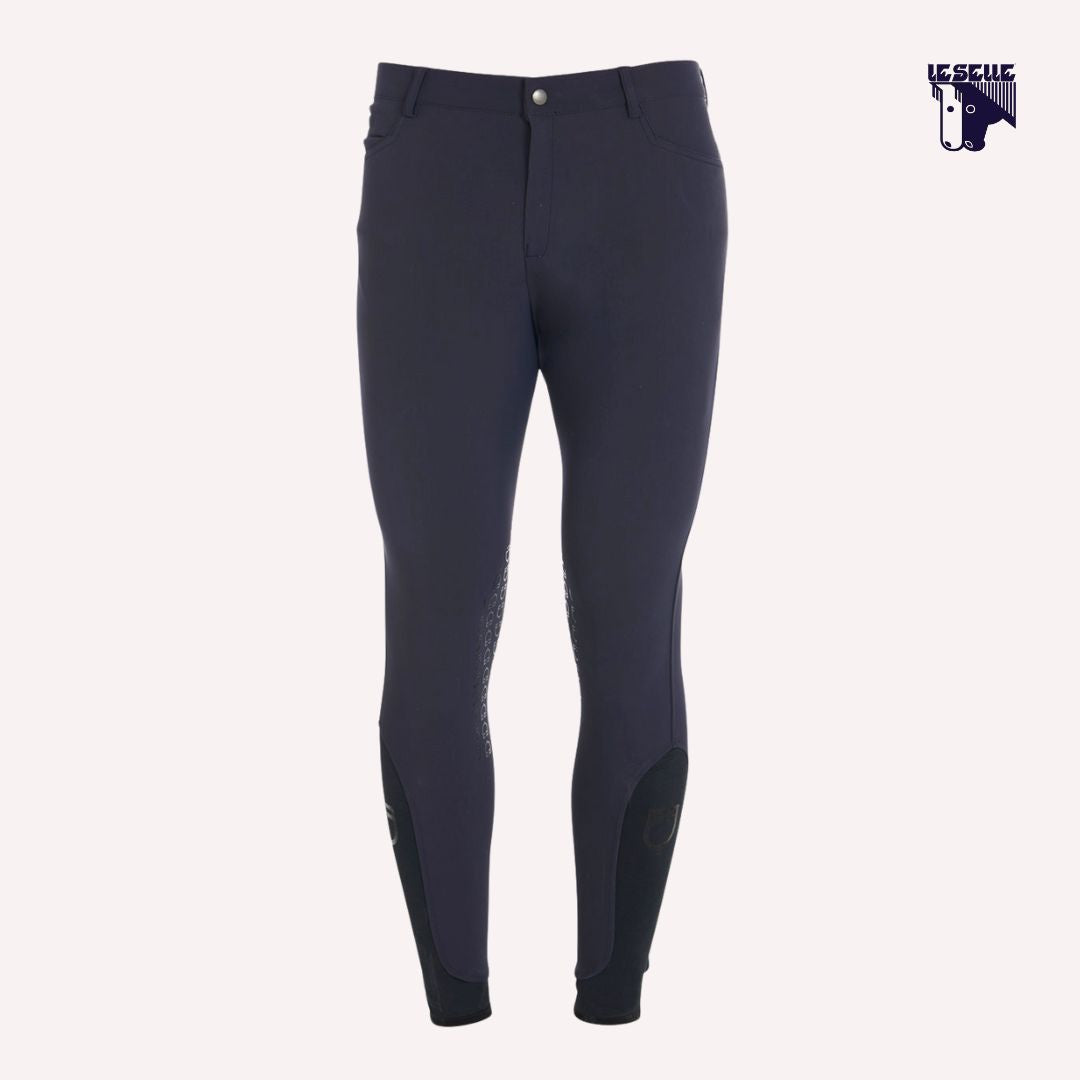 PANTALONI UOMO EQUESTRO CASPAR - BLU