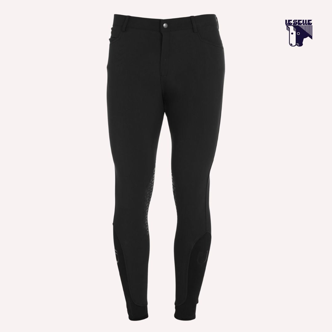 PANTALONI UOMO EQUESTRO CASPAR - NERO