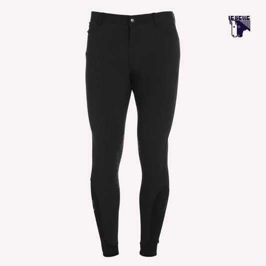 PANTALONI UOMO EQUESTRO CASPAR - NERO