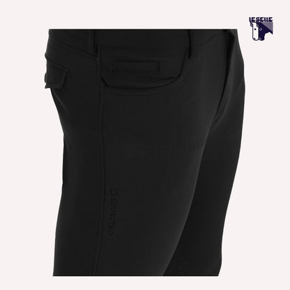 PANTALONI UOMO EQUESTRO CASPAR - NERO