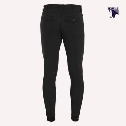 PANTALONI UOMO EQUESTRO CASPAR - NERO