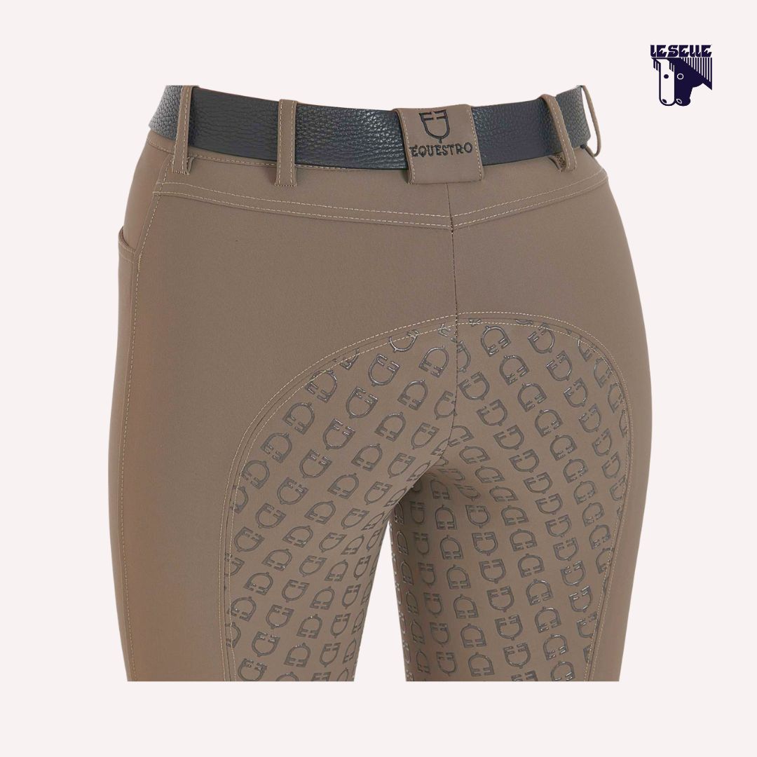 PANTALONI EQUESTRO ARIA - FANGO