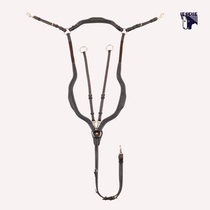 MARTINGALA DA CACCIA EQUESTRO - PONY MARRONE
