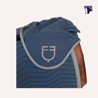 EQUESTRO ONDE SADDLE PAD AND HOOD - FUCHSIA