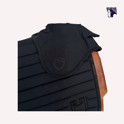 SOTTOSELLA E CUFFIETTA EQUESTRO SILICA - NERO