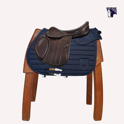 SOTTOSELLA E CUFFIETTA EQUESTRO SILICA - BLU