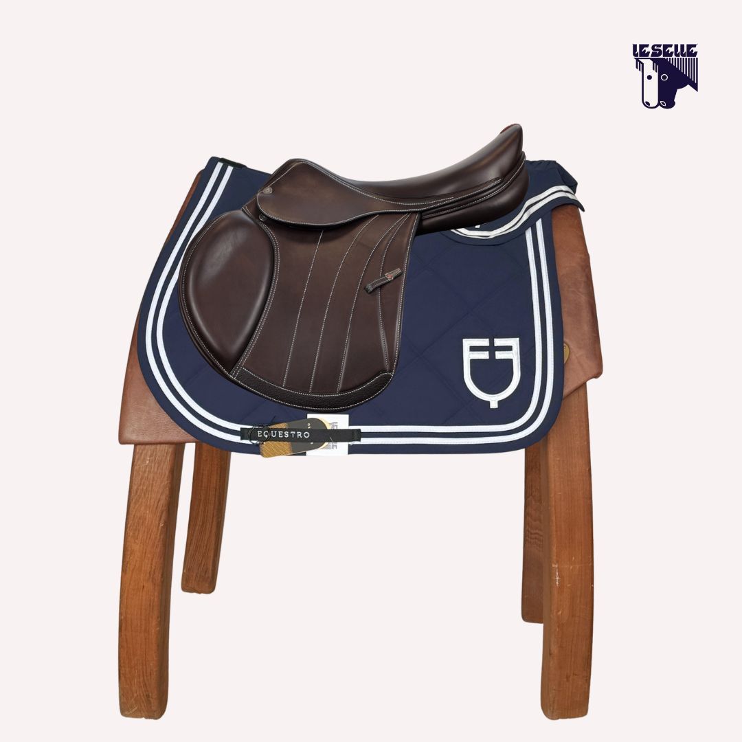 COMPLETO EQUESTRO DOUBLE STRIPES - BLU