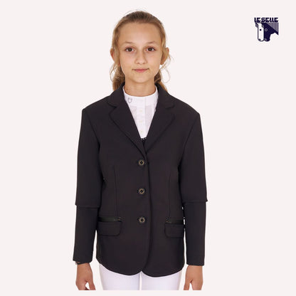GIACCA EQUESTRO DA CONCORSO TECNOSTRETCH - NERO