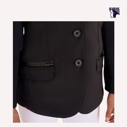 GIACCA EQUESTRO DA CONCORSO TECNOSTRETCH - NERO