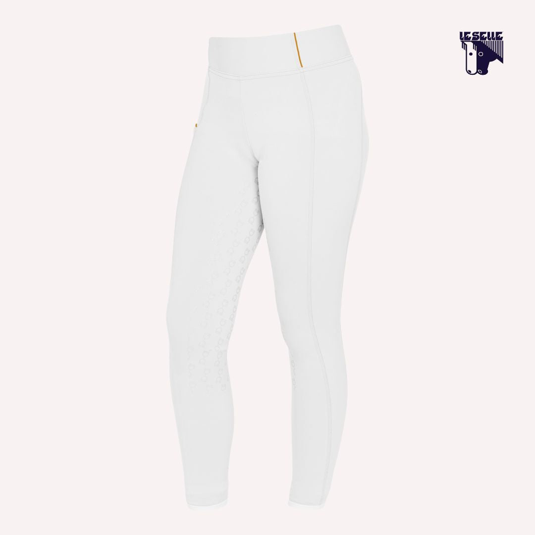 LEGGINGS EQUESTRO - BIANCO