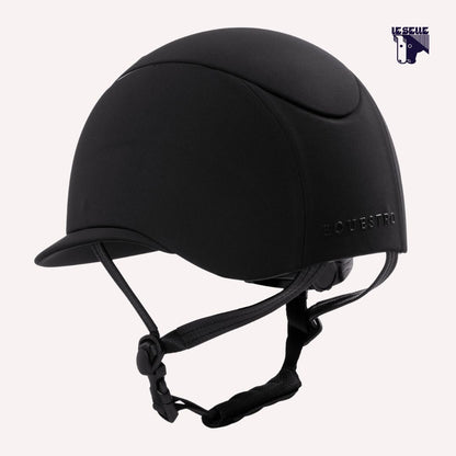 CAP EQUESTRO LOGO EMBOSSED - NERO