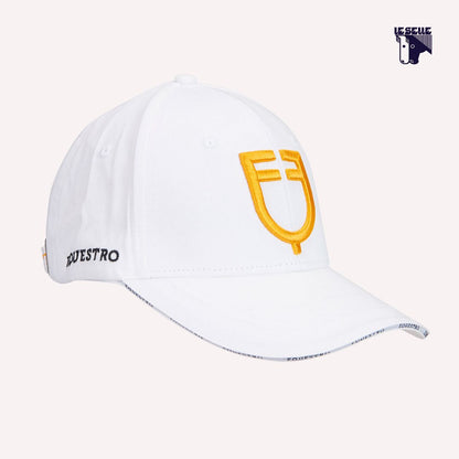EQUESTRO CAP BIANCO E GIALLO