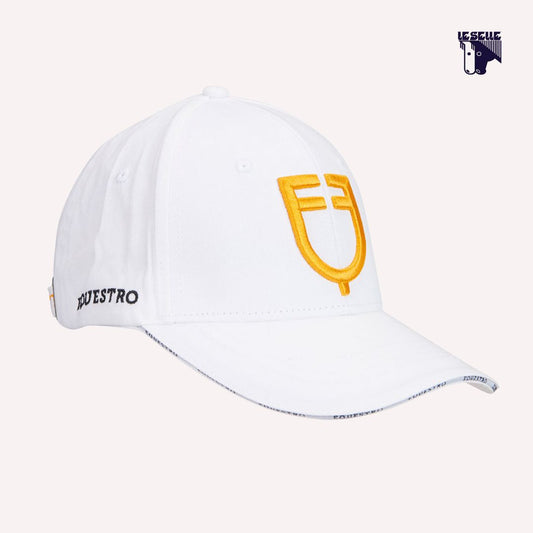 EQUESTRO CAP BIANCO E GIALLO
