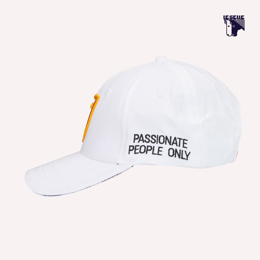 EQUESTRO CAP BIANCO E GIALLO