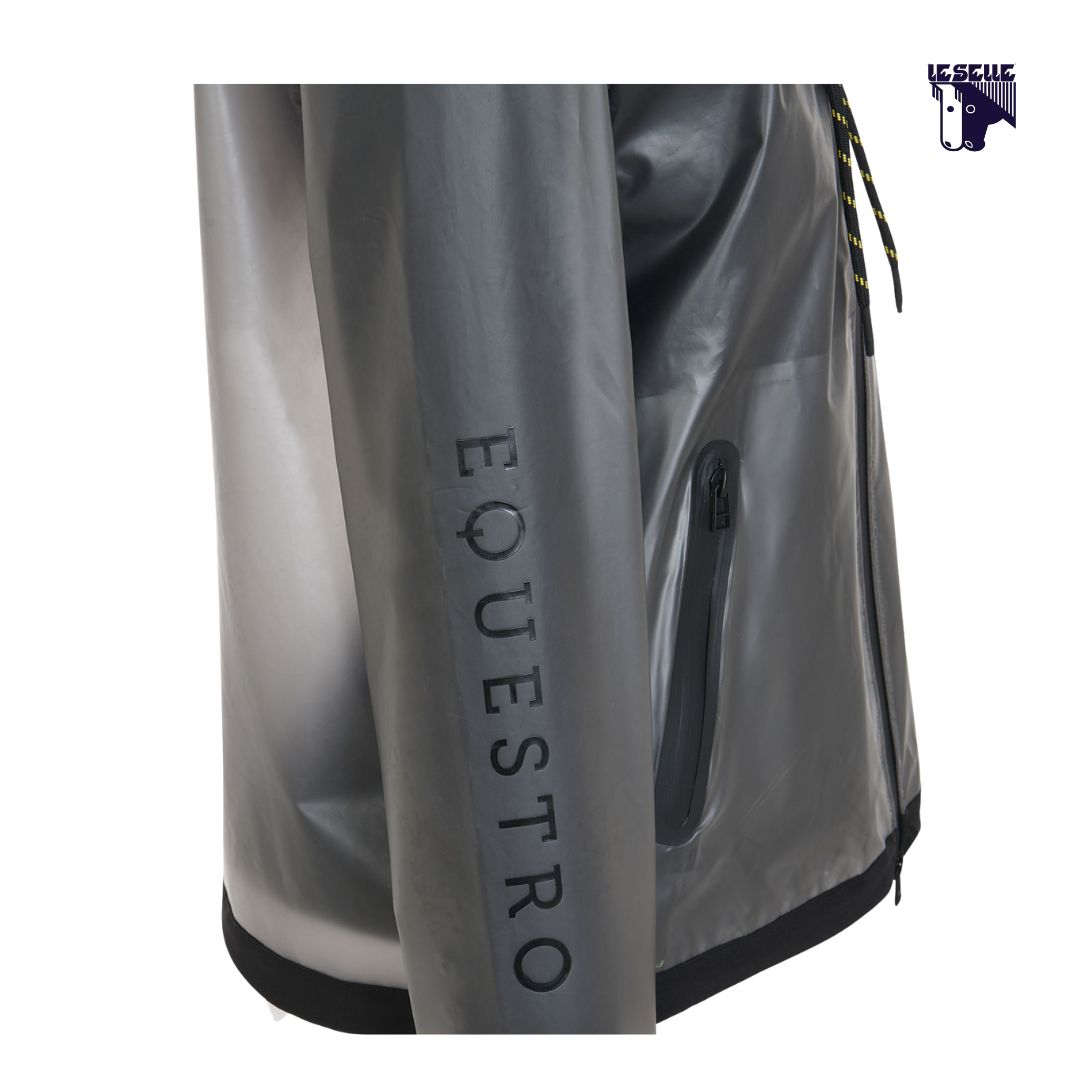 IMPERMEABILE EQUESTRO DONNA - GRIGIO TRASPARENTE