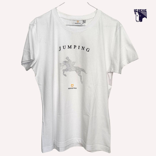 T-SHIRT EQUESTRO JUMPING DIAMONDS