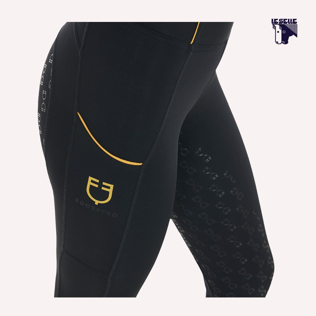 LEGGINGS EQUESTRO - NERO