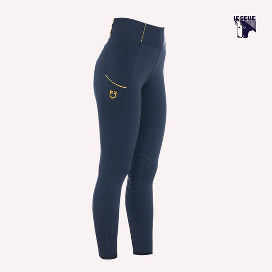 LEGGINGS EQUESTRO - BLU