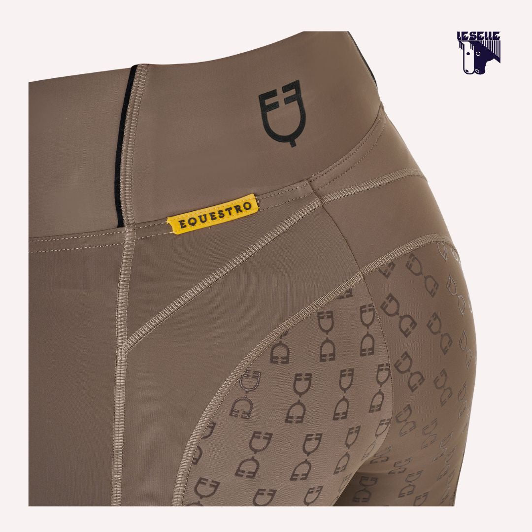 LEGGINGS EQUESTRO - FANGO