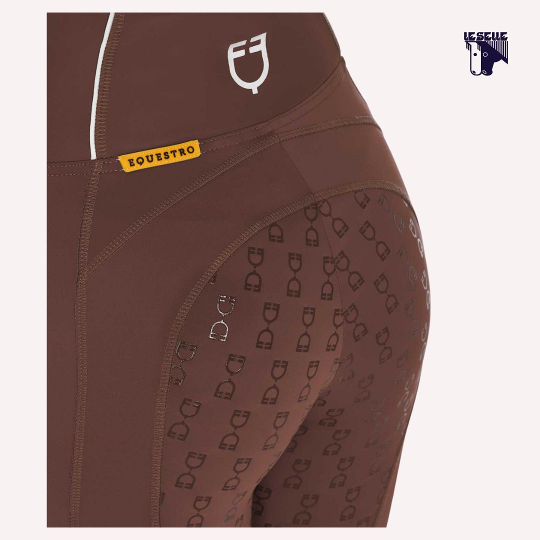 LEGGINGS EQUESTRO - MARRON