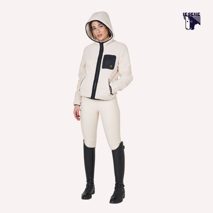 FELPA EQUESTRO "TEDDY" - CREMA