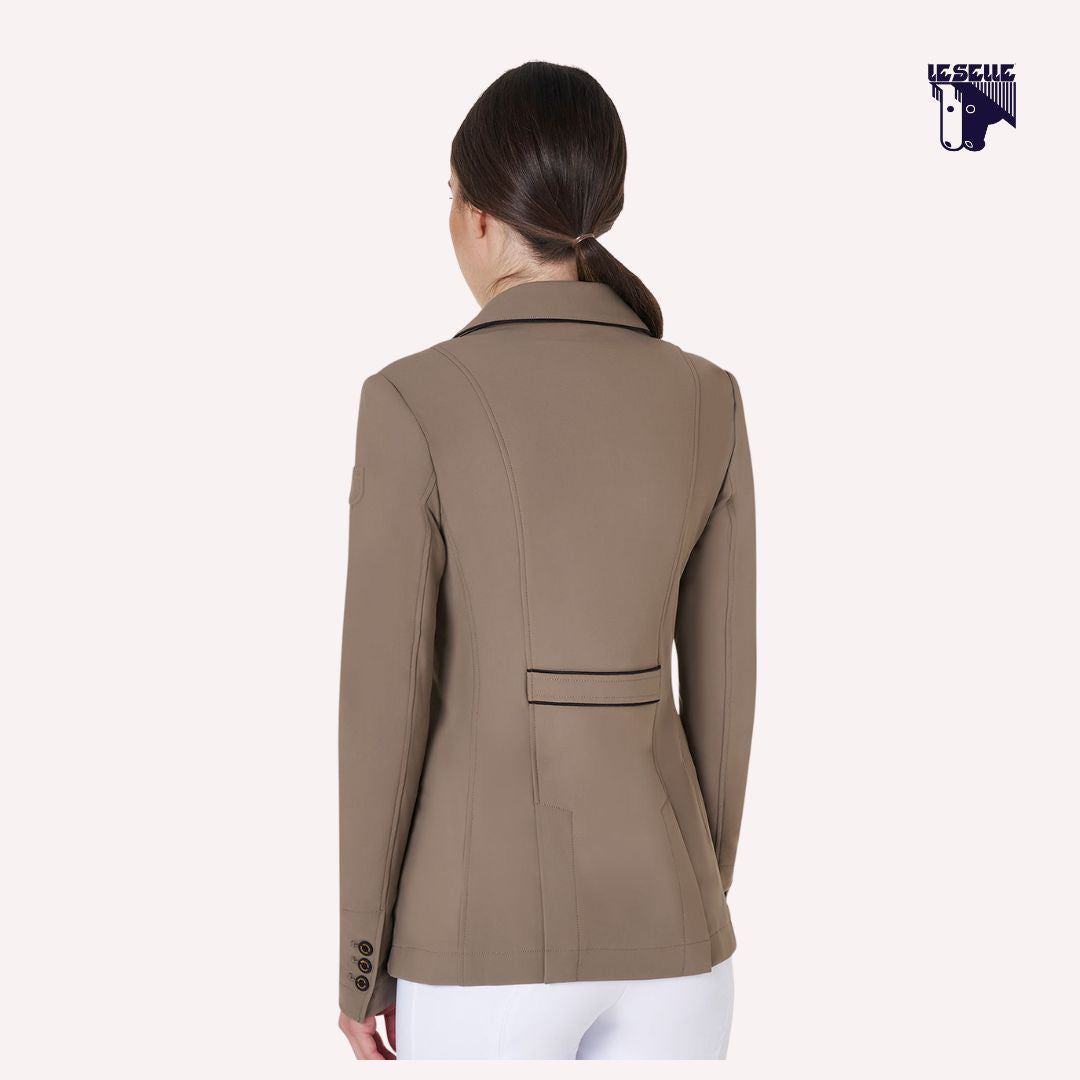 GIACCA EQUESTRO DA CONCORSO TECNOSTRETCH - FANGO