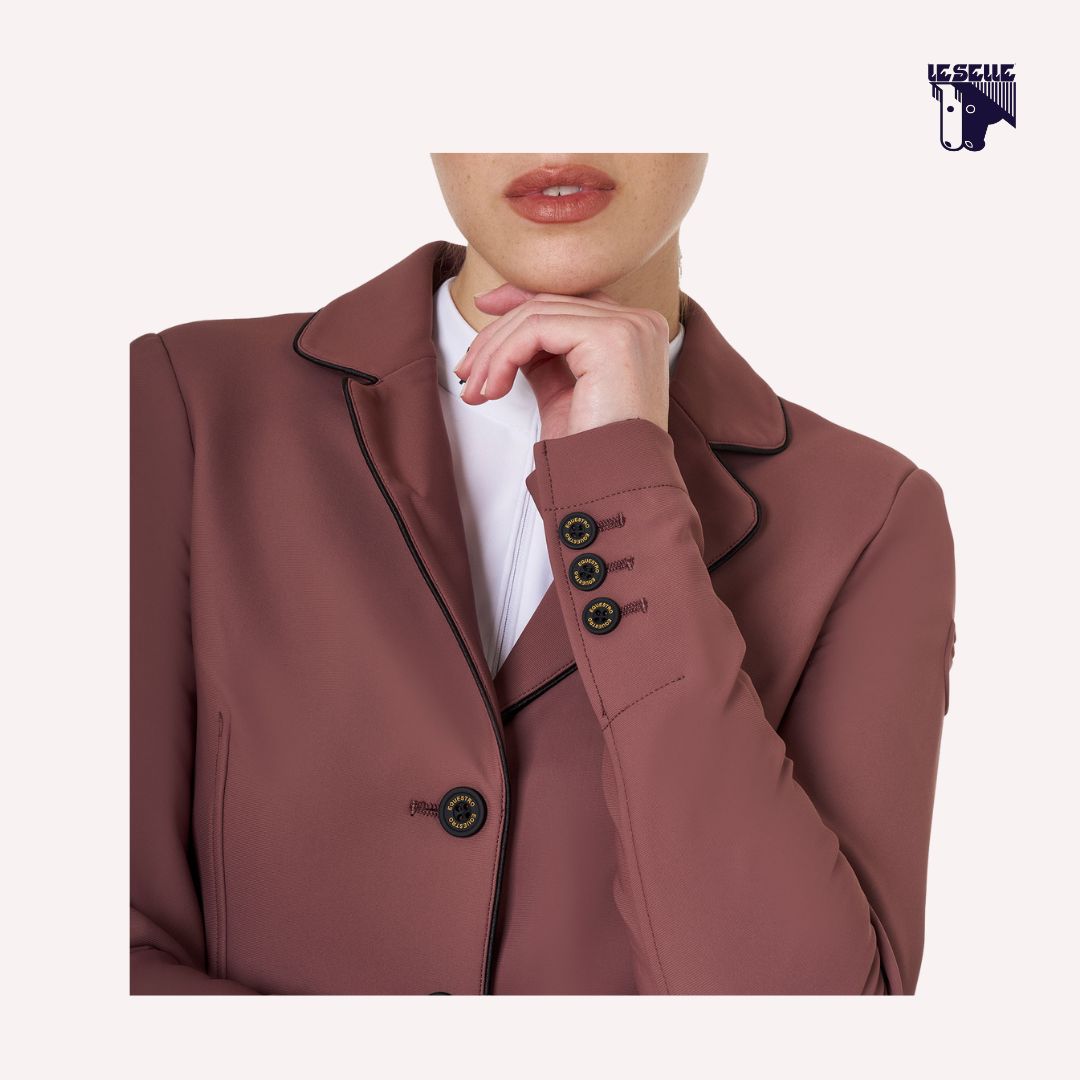 GIACCA EQUESTRO DA CONCORSO TECNOSTRETCH - MARRON