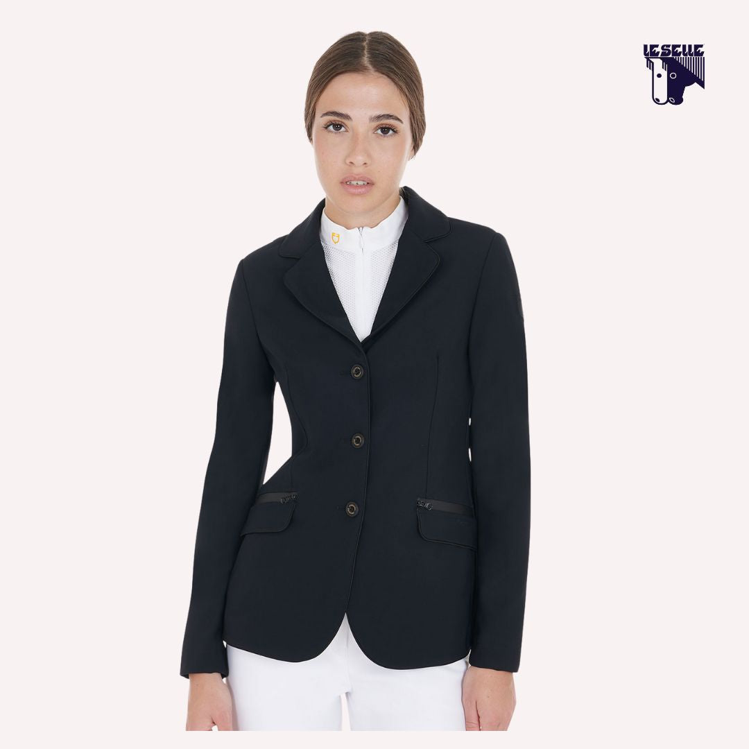 GIACCA EQUESTRO DA CONCORSO TECNOSTRETCH - NERO