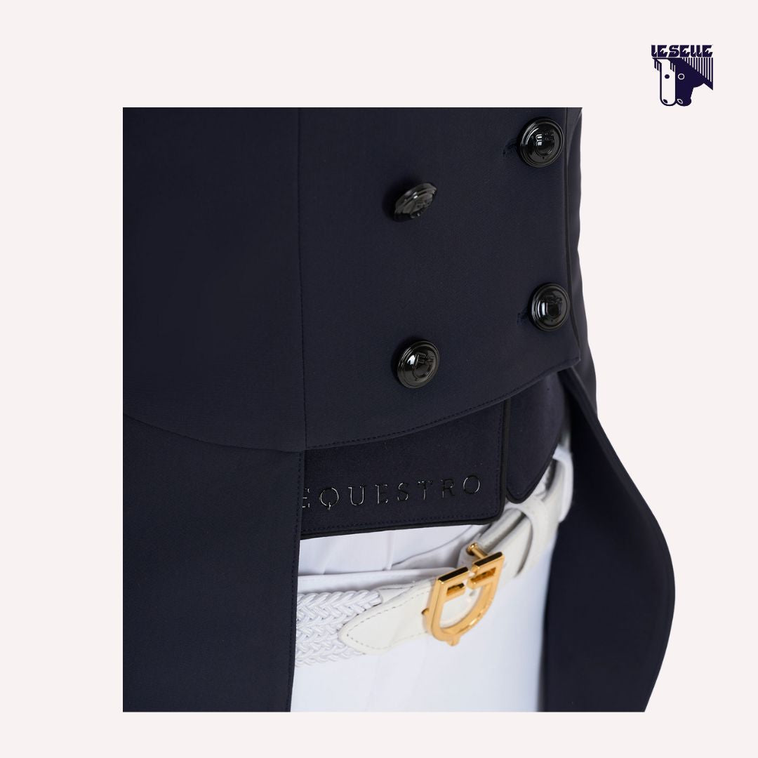 FRAC DONNA EQUESTRO - BLU