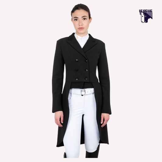 FRAC DONNA EQUESTRO - NERO
