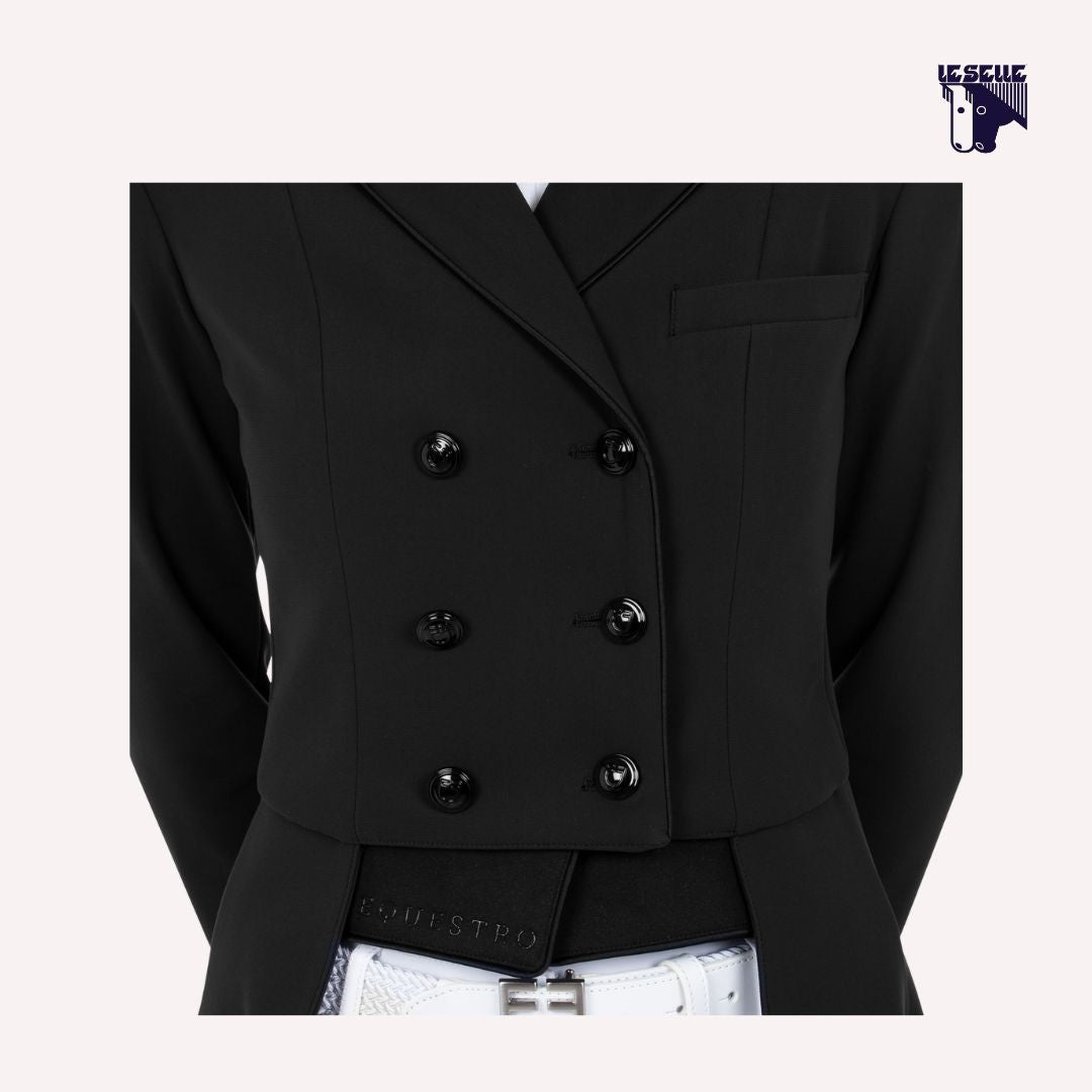 FRAC DONNA EQUESTRO - NERO