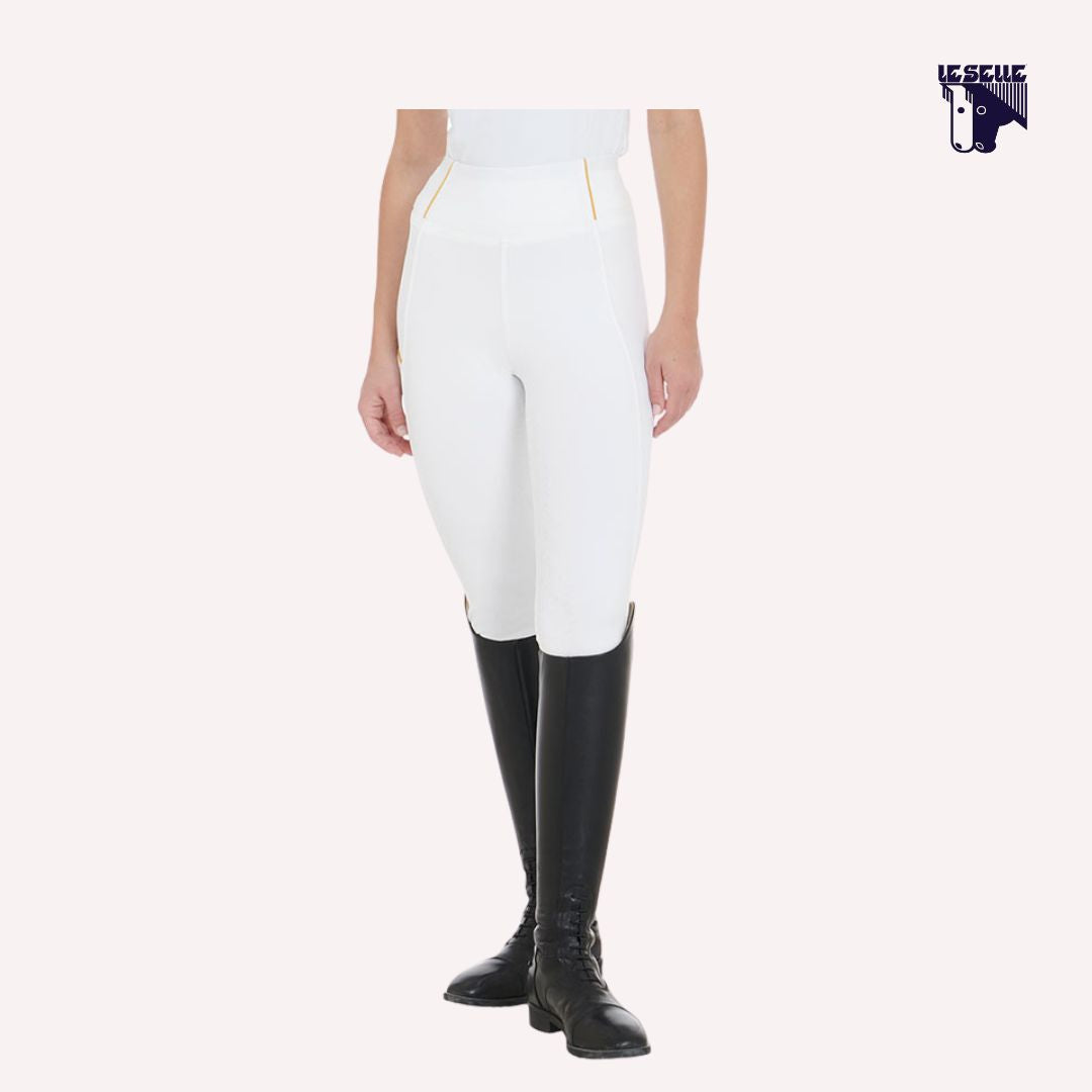 LEGGINGS INVERNALI EQUESTRO - BIANCO